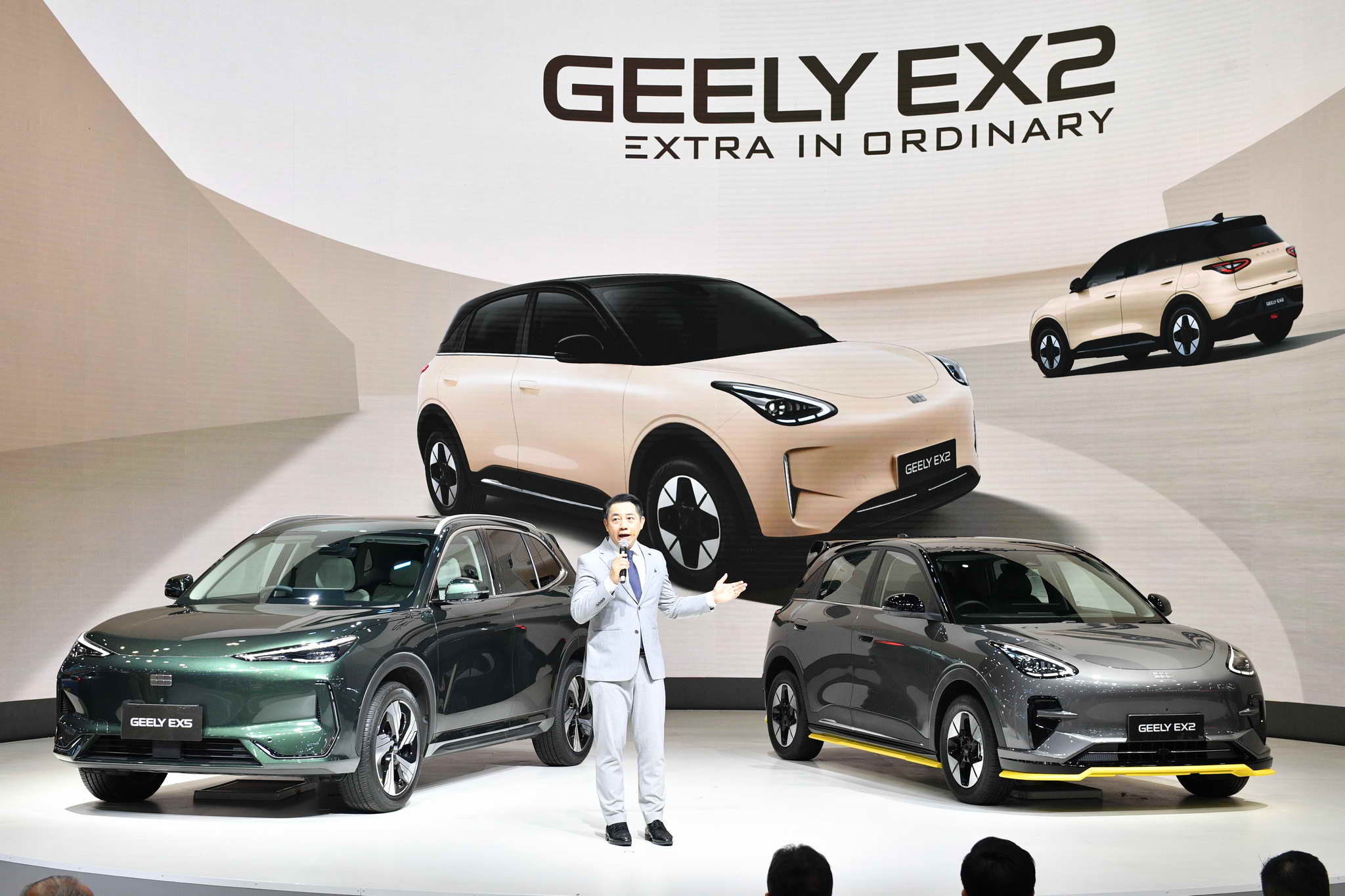 Launching GEELY EX5 MAX+ and GEELY EX2 Shooting Star at the 47th Bangkok International Motor Show